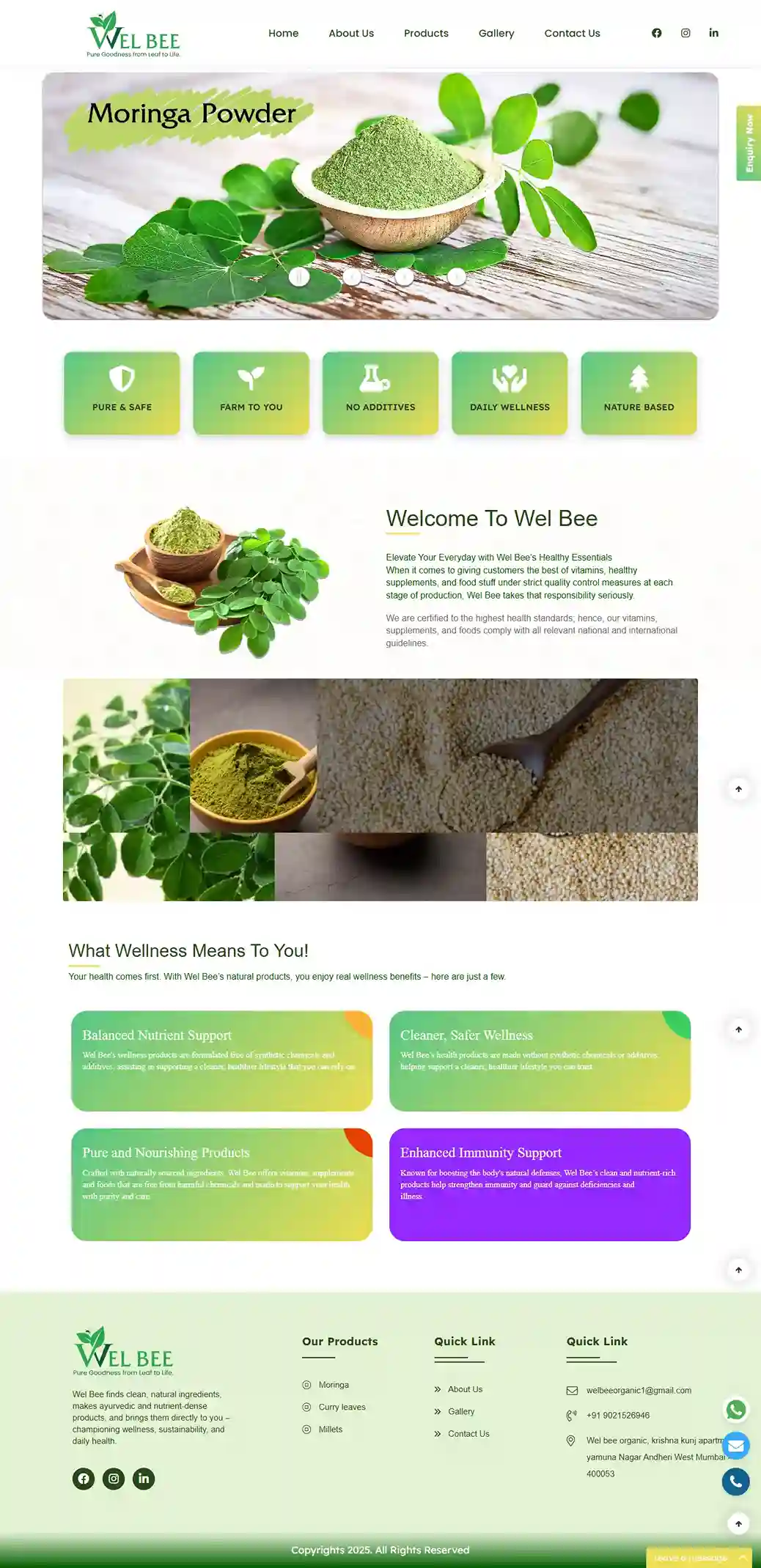 Wel Bee Website