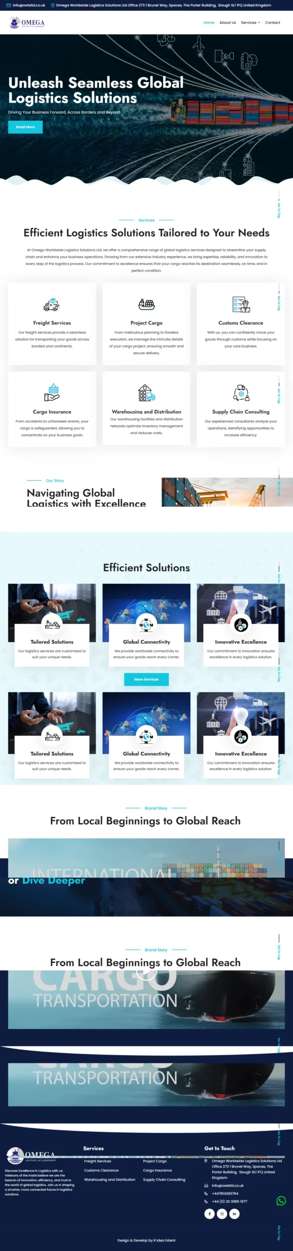 Omega Website